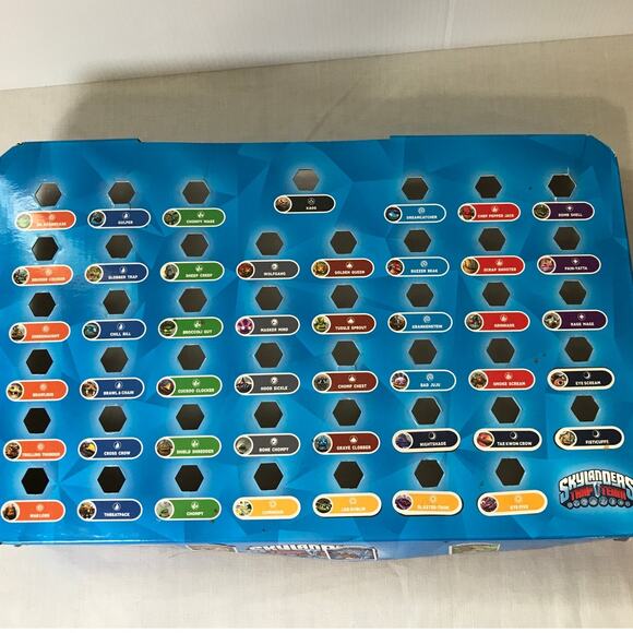 Skylanders Trap Team Crystal Cardboard Storage Tray Holder - Picture 2 of 4
